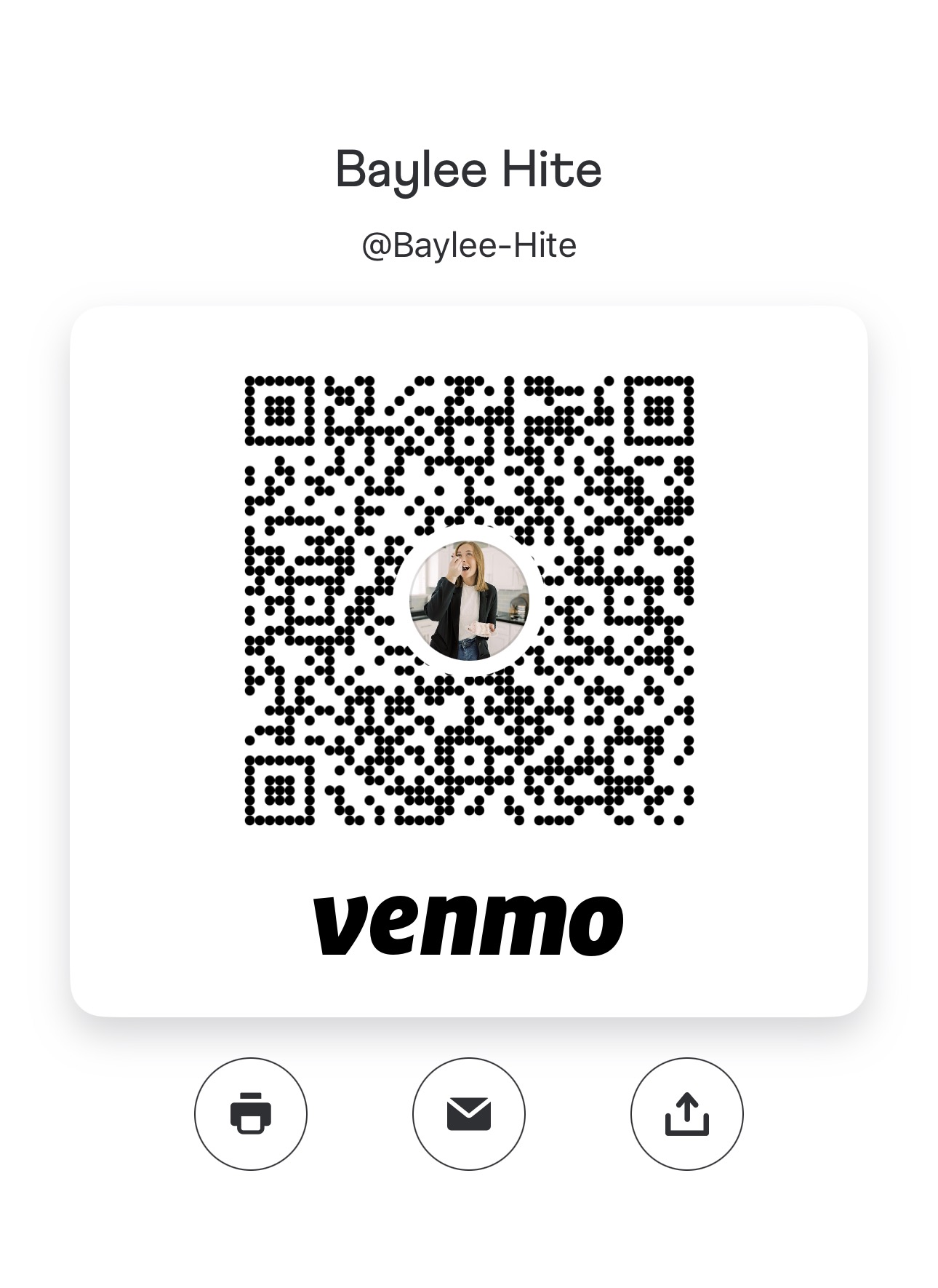 Venmo QR Code